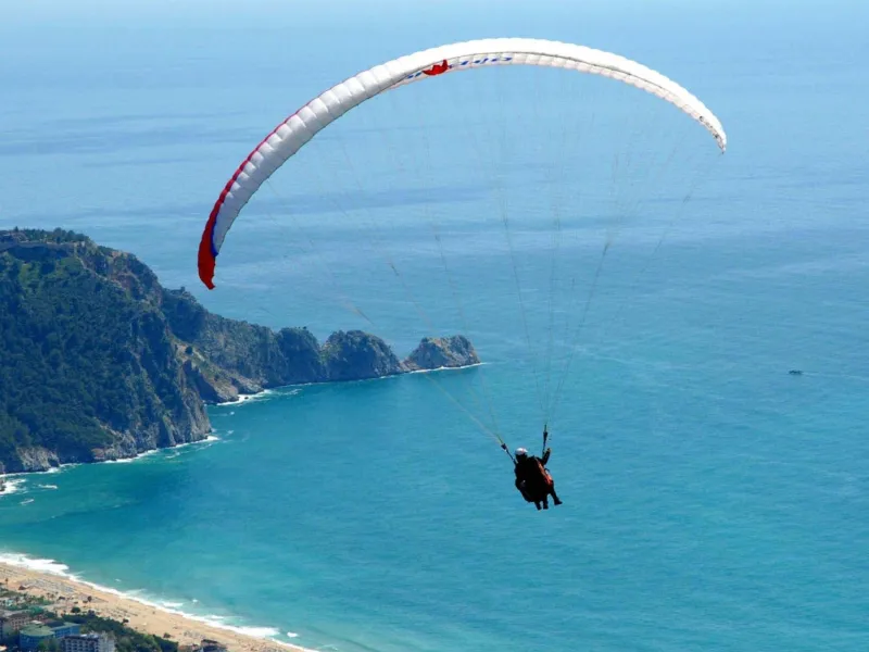 Alanya Yamaç Paraşütü (Paragliding) Turu | Kleopatra Plajı’na İniş & Ücretsiz Transfer 3