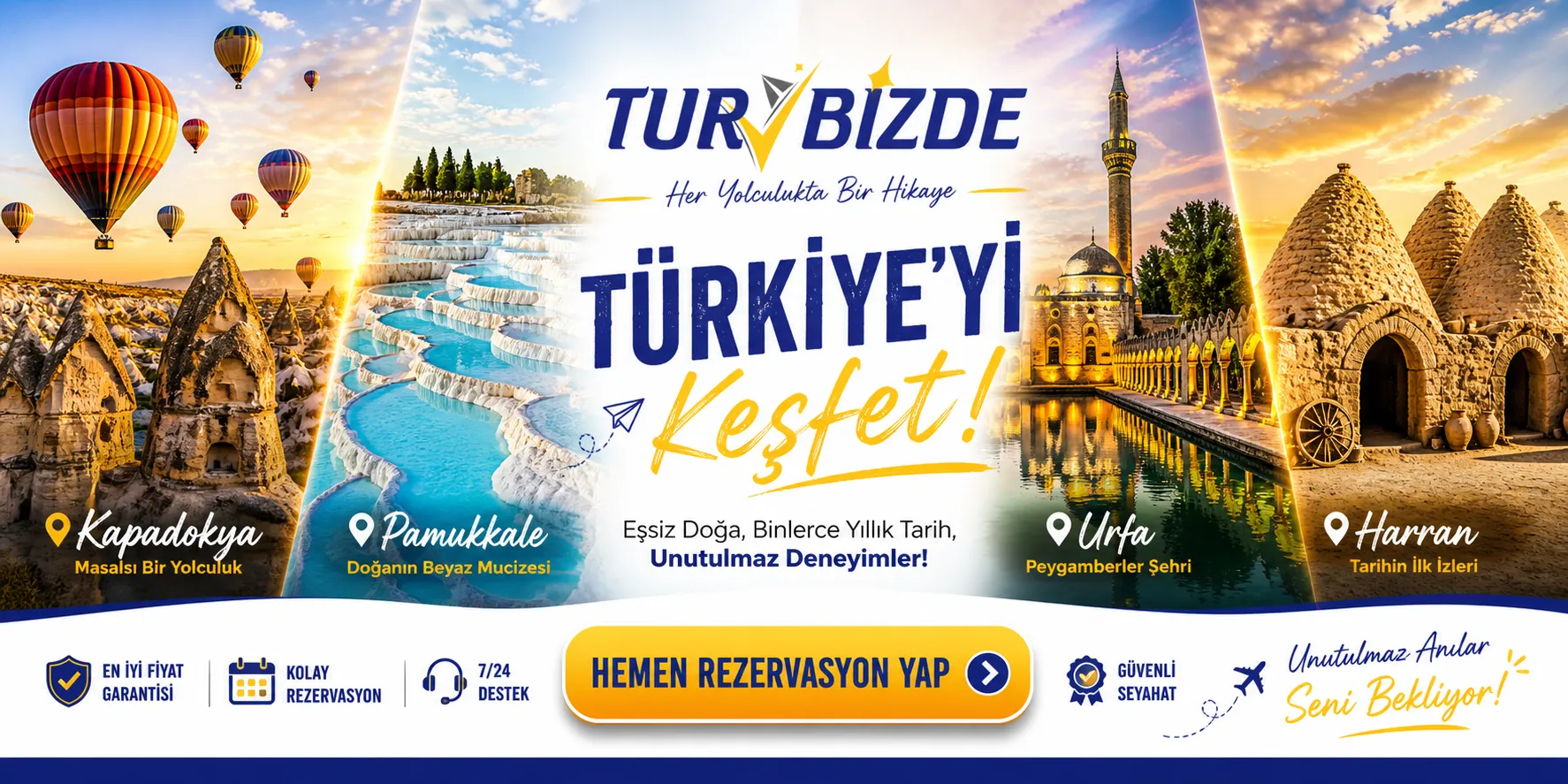 HAYALİNDE 'Kİ TURLAR BURADA